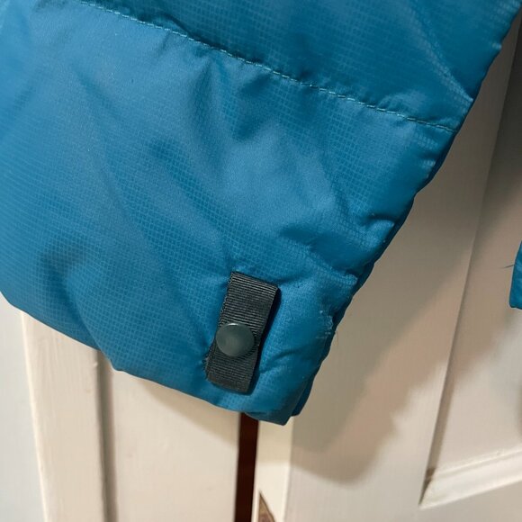 The North Face Down Teal Blue Puffer Jacket Women's Size M - Picture 6 of 10